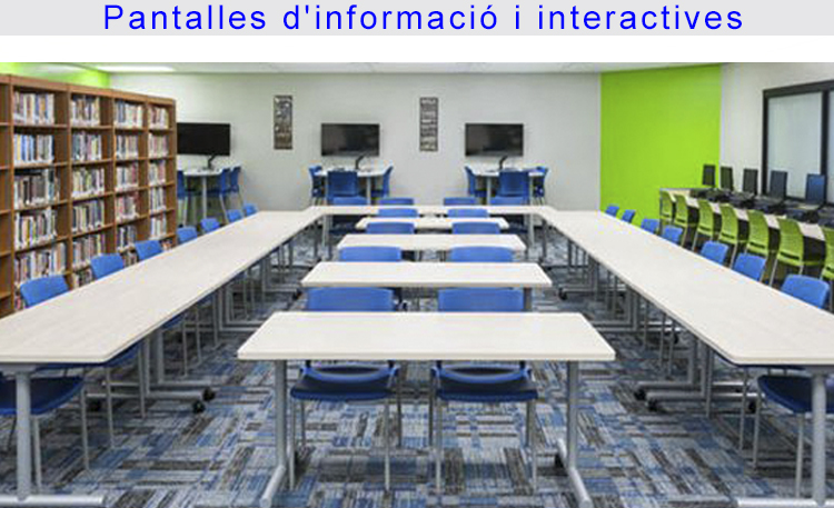 Foto educación pantallas información CATALÀ